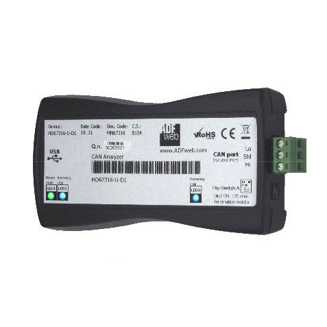 Leistungswandler - HD67390-U-D1 - ADFweb.com - USB / CAN / für DIN-Schiene