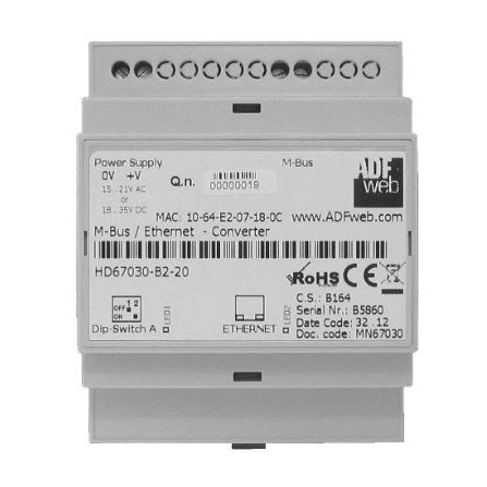M-Bus-Wandler - HD67044-B2-80 - ADFweb.com - Modbus / für DIN-Schiene
