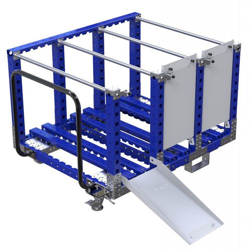 Transportwagen - Q-100-0520  - FlexQube - Metall