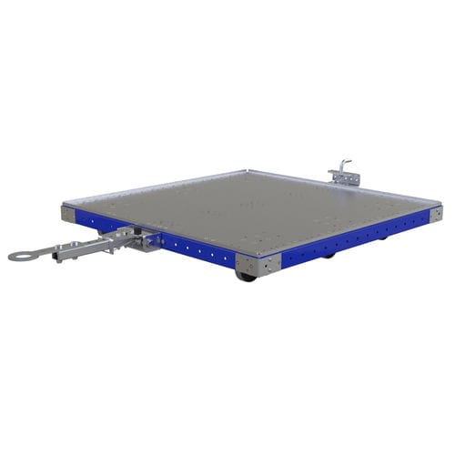 Wagen für Materialumschlag - Q-100-0354  - FlexQube - Metall / Niederflur / 6-Rad