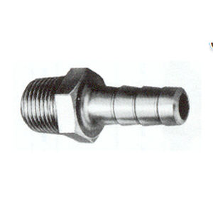 Außen gerillter Adapter - 4019  - MASTERTUBI spa - Schlauch / Edelstahl