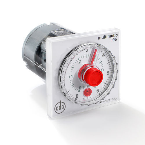 Elektromechanisches Zeitrelais - 2100 - ELETTROMECCANICA CDC s.r.l. - drehend / Motor