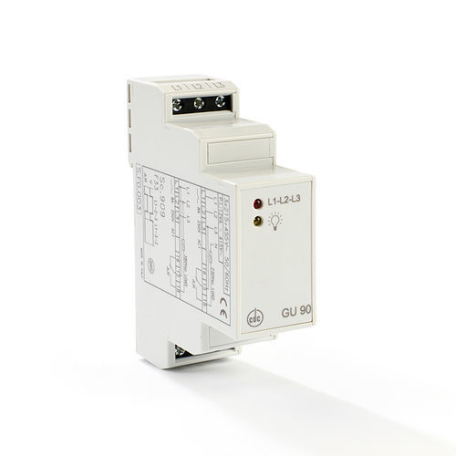 Phasenfolge-Überwachungsrelais - GU90 - ELETTROMECCANICA CDC s.r.l. - dreiphasig / für DIN-Schiene / elektronisch