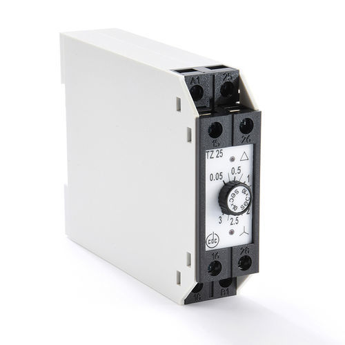 Elektronisches Zeitrelais - TZ25 - ELETTROMECCANICA CDC s.r.l. - für DIN-Schiene