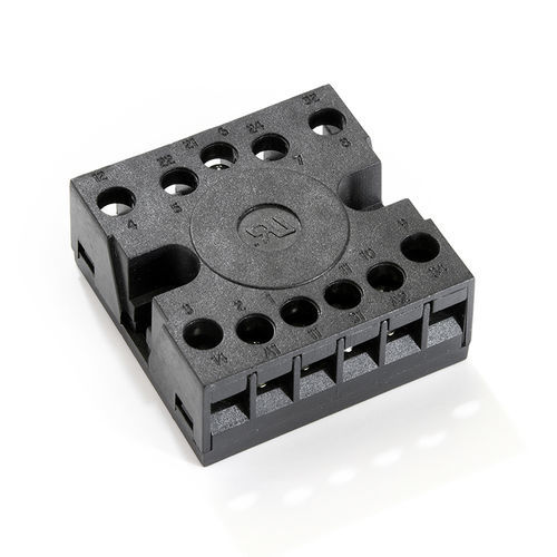 Relaissockel für Oktalmontage - AZ511 - ELETTROMECCANICA CDC s.r.l.