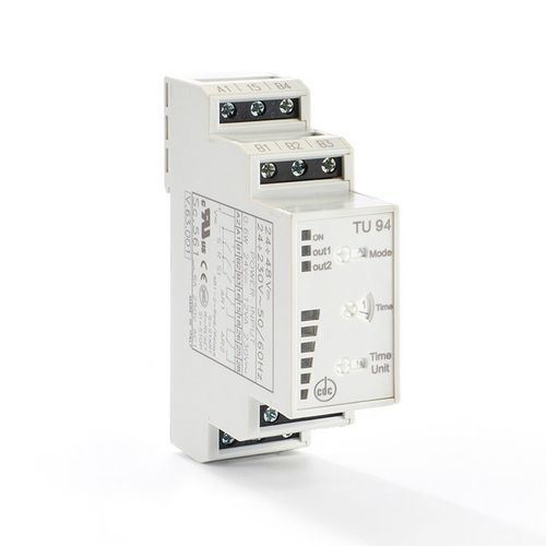 Elektronisches Zeitrelais - TU94 - ELETTROMECCANICA CDC s.r.l. - Multifunktion / für DIN-Schiene