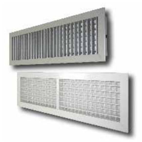 Rechteckige Luftdurchlass - BPA 20 - F.C.R. SPA - vertikal