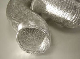 Flexibler Luftkanal - ALUDEC AA3 - F.C.R. SPA - Polyester / Aluminium / Spiral