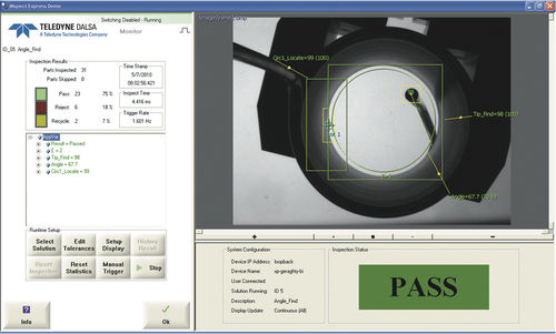 Software für die industrielle Bildverarbeitung - iNspect - Dalsa - Schnittstellen / Projektentwicklung / Inspektion
