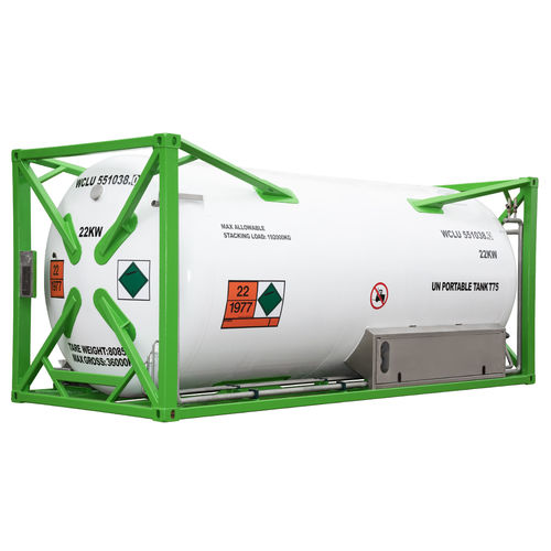 Speicherbehälter - ISO VAC 20 - Wessington Cryogenics LTD - Transport / Stickstoff / für Flüssiggas