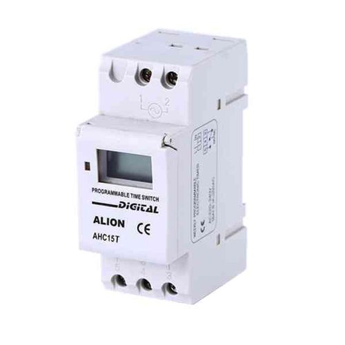 Digitaler Zeitschalter - AHC15T - Wenzhou ALION electronics Co.,Ltd - für DIN-Schiene