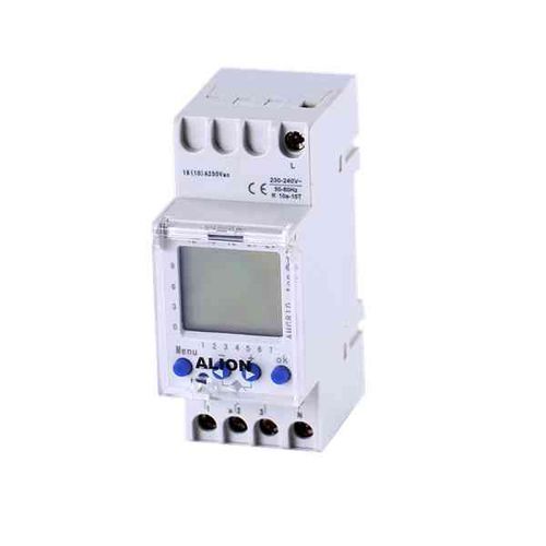 Digitaler Zeitschalter - AHC810 - Wenzhou ALION electronics Co.,Ltd - für DIN-Schiene