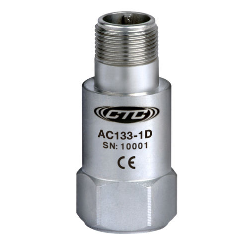 1-Achs-Beschleunigungsmesser - AC13, 20, 21 series - Connection Technology Center Inc. - piezoelektrisch / Niedrigfrequenz