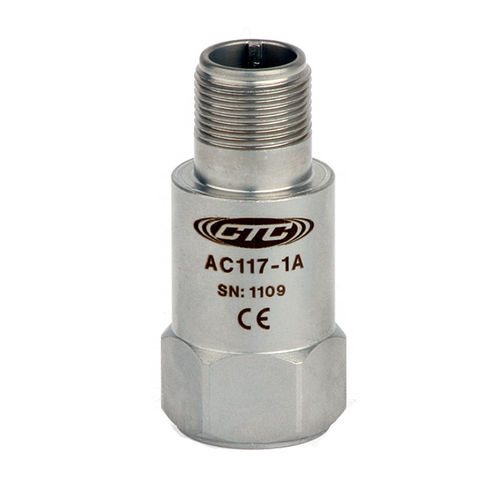 1-Achs-Beschleunigungsmesser - AC11 series - Connection Technology Center Inc. - piezoelektrisch / Mehrzweck