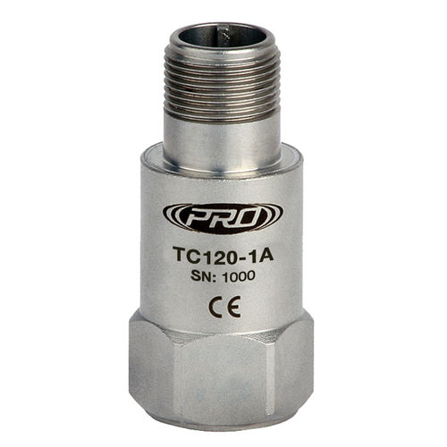 1-Achs-Beschleunigungsmesser - TC series - Connection Technology Center Inc. - piezoelektrisch