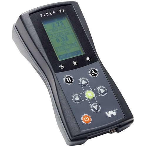 Tragbares Schwingungsmessgerät - VIBER X3™ - VMI International AB - für die Umweltmesstechnik / mit Temperaturmessung / digital