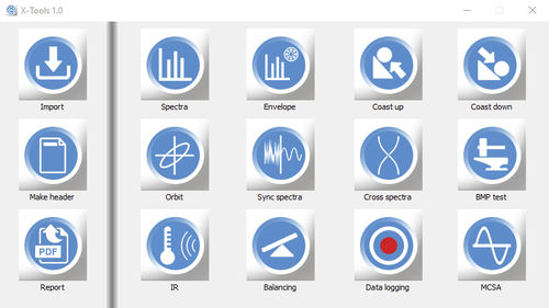 Analysesoftware - X Tools - VMI International AB - Mess