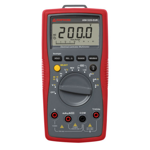 Digitales Multimeter - AM-520-EUR - BEHA AMPROBE - tragbar / cat III / cat IV