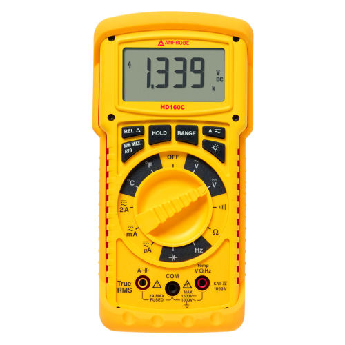 Digitales Multimeter - HD160C - BEHA AMPROBE - tragbar / 1000 V / 1500 V
