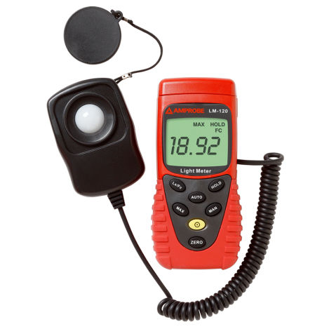 Digitales Luxmeter - LM-120 - BEHA AMPROBE - tragbar