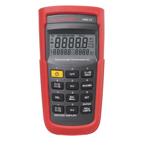 Fühler-Thermometer - TMD-53 - BEHA AMPROBE - Max/Min / °C / K