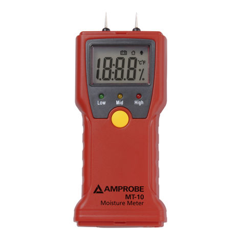 Baumaterial-Feuchtigkeitsmessgerät - MT-10 - BEHA AMPROBE - Handgerät / relative Luftfeuchtigkeit