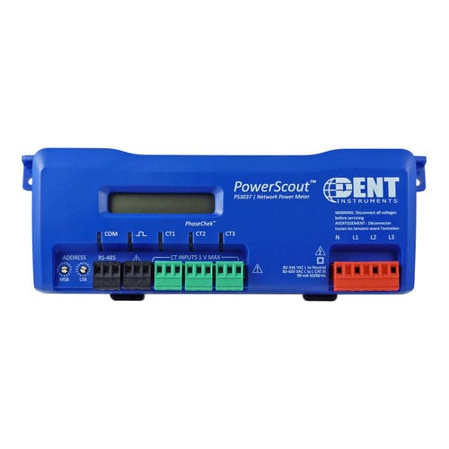 Frequenzmesser-Leistungsmessgerät - PowerScout 3037 - DENT INSTRUMENTS - Multimeter / digital / für DIN-Schiene