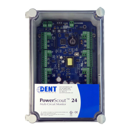 Messgerät / elektrische Parameter - PowerScout 24 - DENT INSTRUMENTS - Industrie / modular / dreiphasig