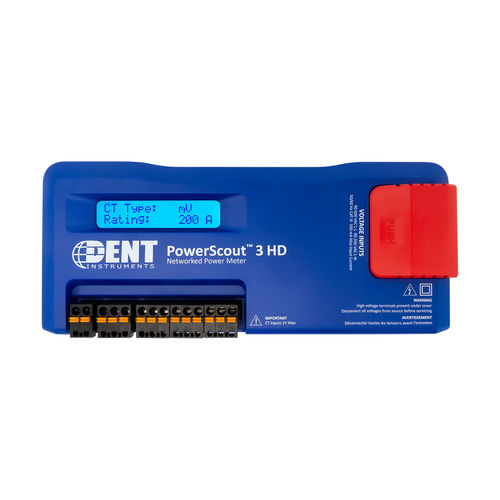 Energieverbrauch-Leistungsmessgerät - PowerScout 3 HD  - DENT INSTRUMENTS - digital / tragbar / dreiphasig