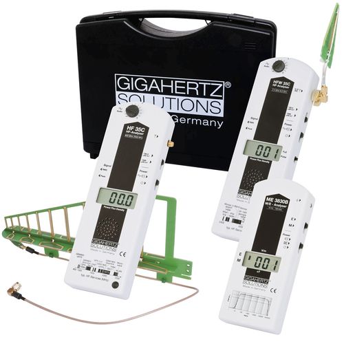 Messkoffer mit Digitalanzeige - MK20-W - GIGAHERTZ SOLUTIONS - tragbar / für elektromagnetische Felder