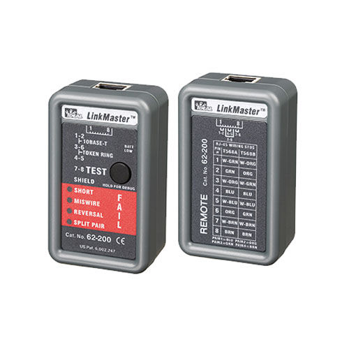 Durchgangtester -  LinkMaster™ - IDEAL NETWORKS - LAN-Kabel / Kabel / kompakt