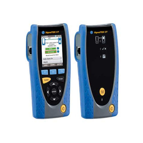 Transmissionsgrad-Tester - SignalTEK CT - IDEAL NETWORKS - Leistungsfähigkeit / Ethernet-Netzwerk / für Kabel
