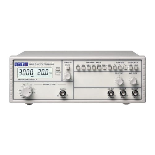 Funktionsgenerator - TG300 Series - TTI - analog / Sweep Arbiträr direkter digitaler Frequenzsynthese DDS
