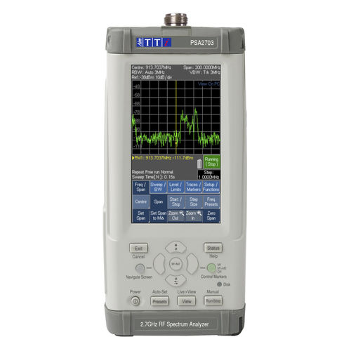 Signalanalysator - PSA 3 Series  - TTI - Kommunikationsnetz / Audio / Spektrum