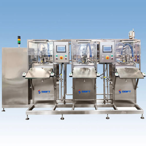 Bag-in-Box-Füllmaschine - BIB200D - Xi’an Shibo fluid technology co., Ltd (SBFT) - halbautomatisch / Kaffee / für Flüssigkeiten