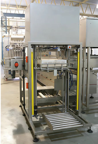 Verpackungsanlage für die Lebensmittelindustrie - GD Process Design, LLC - Kisten / Drehtisch / Schneckenförderer