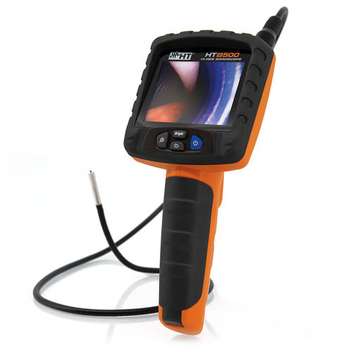 Tragbares Boroskop - HTB500  - HT - wasserdicht / wechselbare Sonden / mit LCD-Anzeige