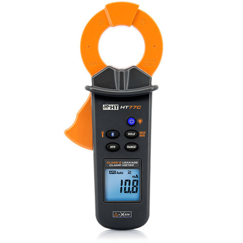 Messzange für Ableitstrommessung - HT77C  - HT - digital / tragbar / 60 A