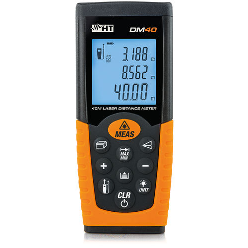 Laser-Entfernungsmesser - DM 40 - HT - tragbar / mit LCD-Display / mit indirekter Messung