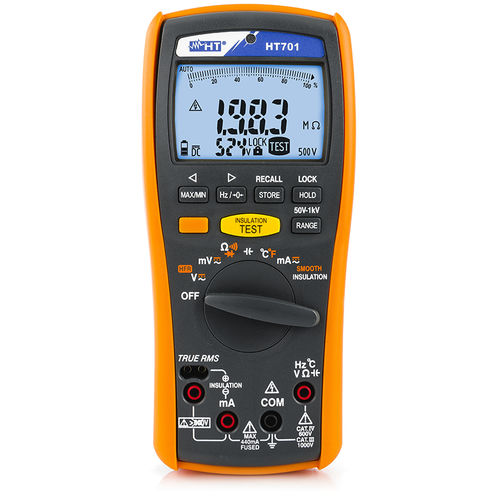 Digitales Multimeter - HT701 - HT - tragbar / 1000 V / 10 A