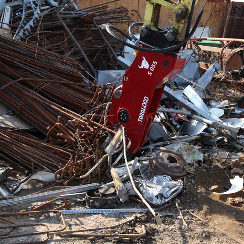 Hydraulischer Abbruchschere - S series - Toroloco Srl - Rotation / für Bagger / für Stahlschrott