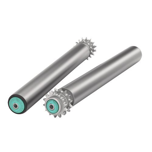 Gesteuerte Förderrolle - 2411 - DAMON Industrial Europe Srl - mit Kettenantrieb / Polymer / Stahl