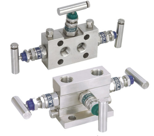 5-Wege-Verteilerblock - Vx series - Indumart - Edelstahl / Vakuum / für Gas