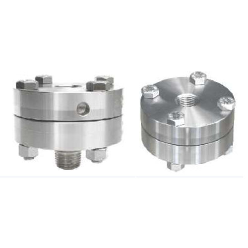 Membrandruckmittler mit Flanschanschluss - S21 series  - Indumart - mit Gewindeanschluss / für Manometer / Prozess