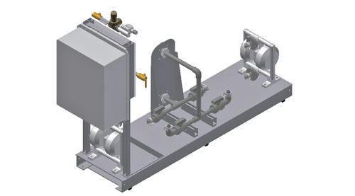 Membranpumpenaggregat - xylem - für Schmutzwasser / Motor / selbstansaugend