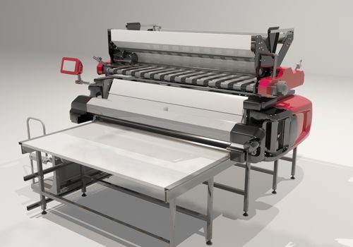 Automatische Stofflegemaschine - TORNADO - Caron Technology - für Textilien
