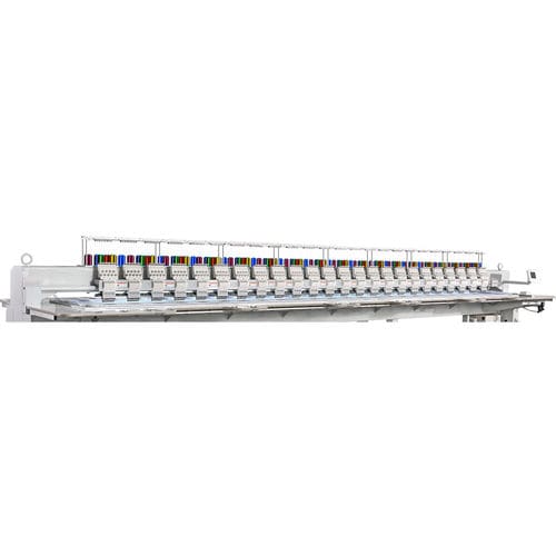 Flache Stickmaschine - FHT SERIES - RiCOMA International Corporation - Mehrkopf / 12 Nadeln / 9 Nadeln