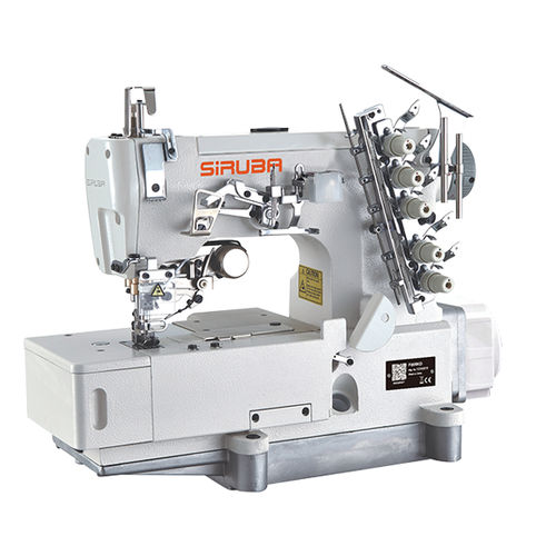 Interlockstich-Nähmaschine - F006KD series - Siruba Latin America, Inc - Dreinadel / 5-Faden / für Hemdenmanschetten