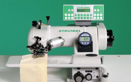 Blindstich-Nähmaschine - VEB100-2 - Strobel Spezialmaschinen GmbH - Einzelnadel / Einfaden / Gewebe