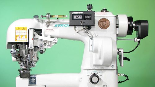 Steppstich-Nähmaschine - 325-40D-TP - Strobel Spezialmaschinen GmbH - Blindstich / Einzelnadel / 2-Faden